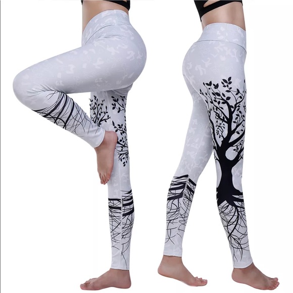 goth yoga pants